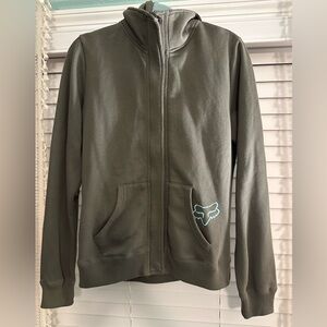Women’s Fox zip up sweatshirt